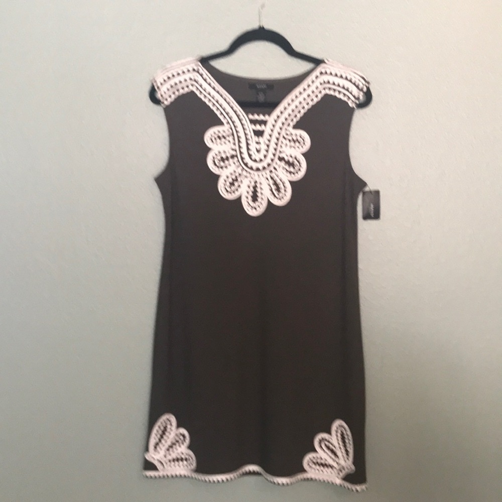 Alfani Dress Shift - Dark Green Pet/Med NWT